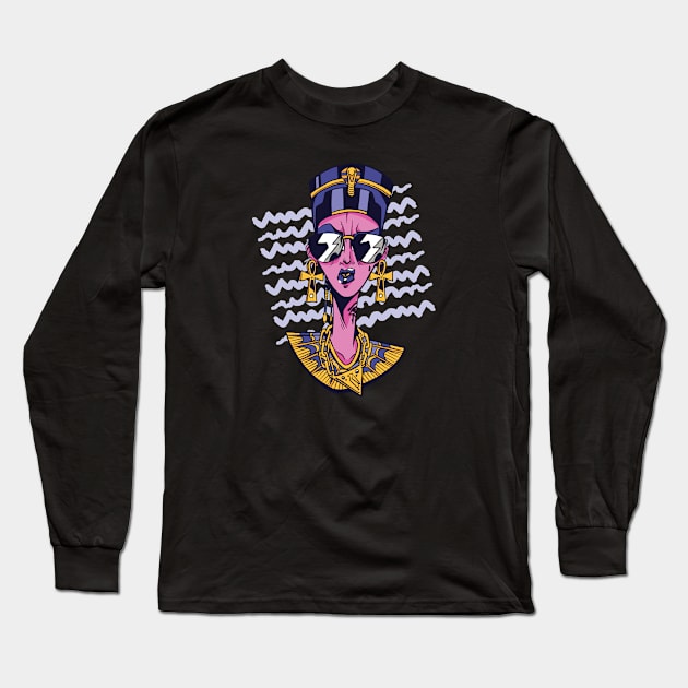 Stylish Pharaonic Long Sleeve T-Shirt by EarlAdrian